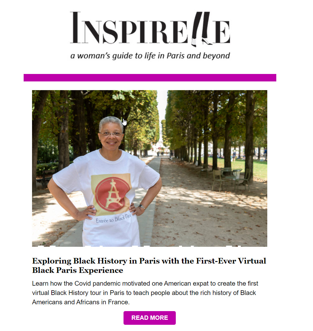 Inspirelle Article about Virtule Black Paris Tour
